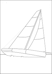 Catamaran à décorer